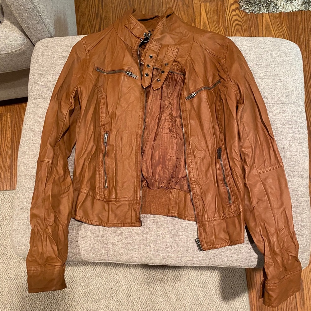 Leather jacket